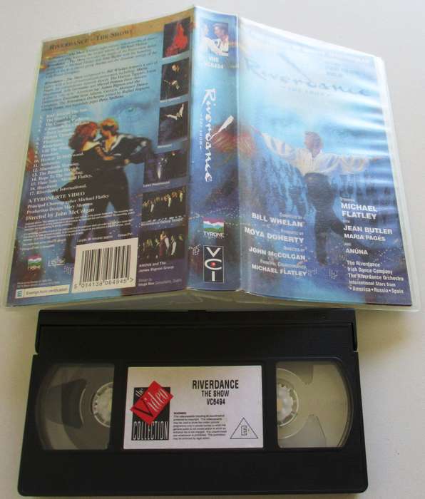 RIVERDANCE The Show VHS Video Cassette