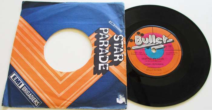 LIONEL PETERSON Best of my love  7" Single Vinyl record