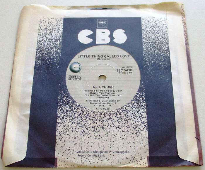 NEIL YOUNG Every Thing called Love 7" Single Vinyl record