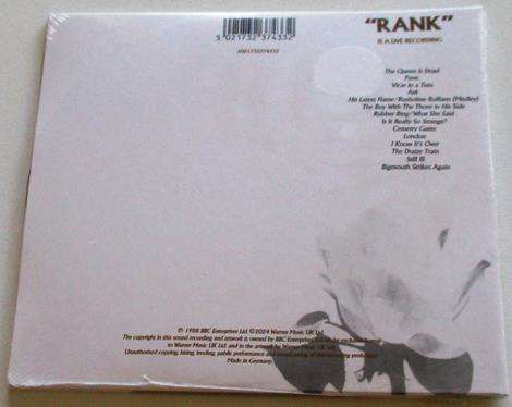 THE SMITHS Rank gatefold digisleeve CD