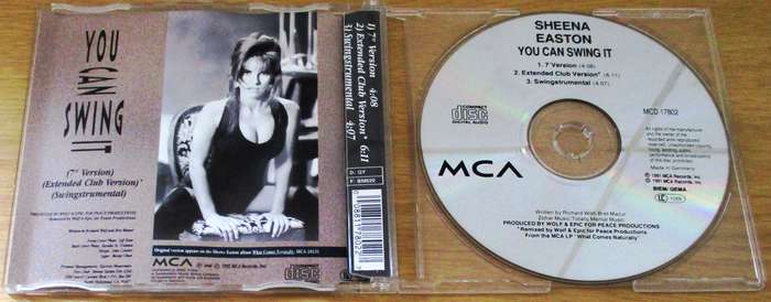 SHEENA EASTON You can Swing It CD  [CD Singles Box]