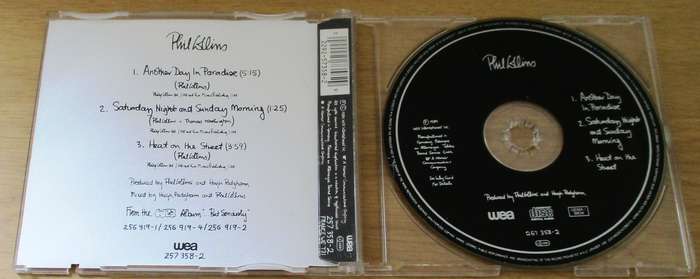 PHIL COLLINS Another Day in Paradise CD Single [CD Singles Box]