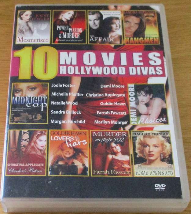 10 MOVIES HOLLYWOOD HOLLYWOOD DIVAS 4xDVD BOX SET [BBox 4]