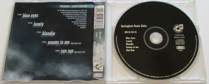 SPRINGBOK NUDE GIRLS Omni Sofa CD Single  [CD SINGLE BOX]