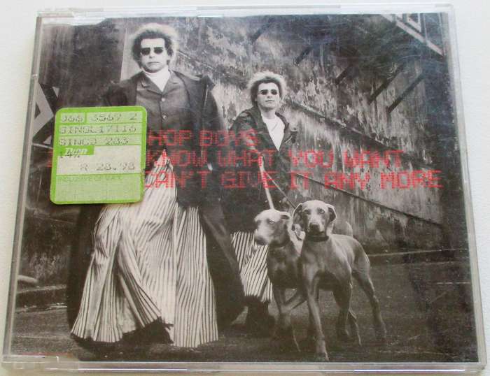 PET SHOP BOYS I Don't Know what You Want South African CD Single [CD SINGLE BOX]