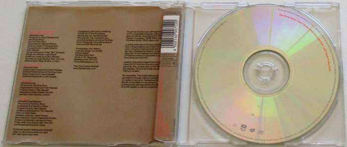 PET SHOP BOYS I Don't Know what You Want South African CD Single [CD SINGLE BOX]