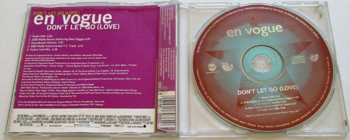 EN VOGUE Don't Let Go (Love) CD Single [CD SINGLE BOX]