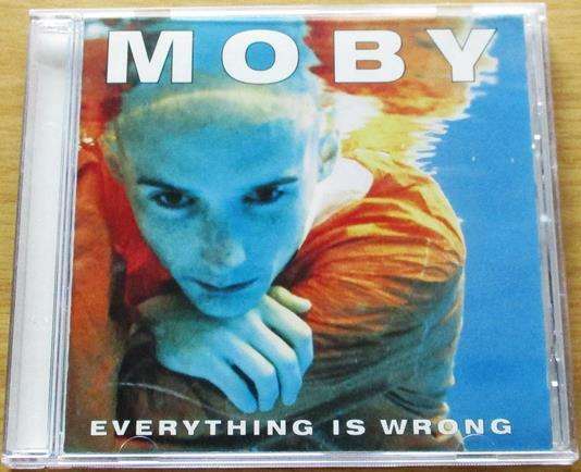 MOBY Everything is Wrong CD [Gx22]