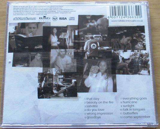 NTALIE IMBRUGLIA White Lilies Island CD [Gx25]
