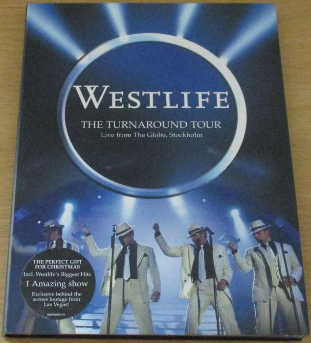 WESTLIFE The Turnaround Tour Live from Stockholm DVD *CLEARANCE*