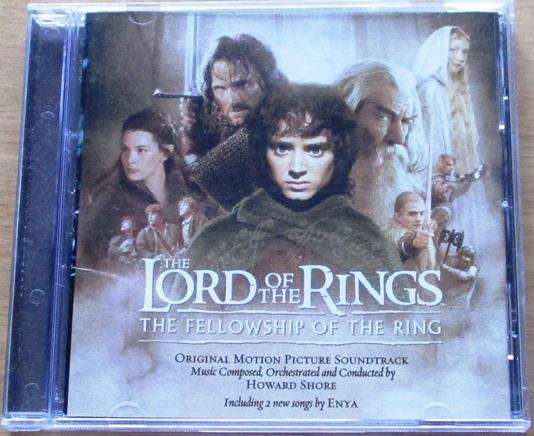 LORD OF THE RINGS The Fellowship of the Ring O.S.T. CD [Vx7]
