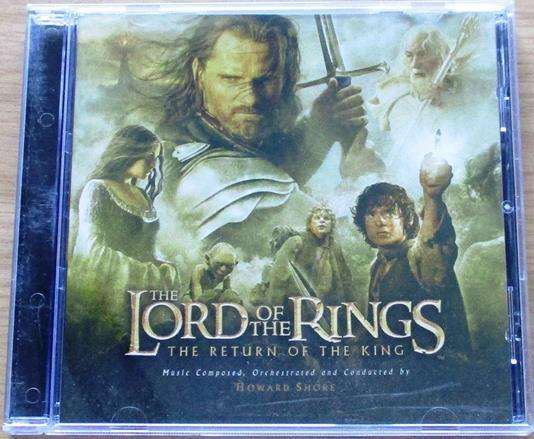 LORD OF THE RINGS The Return of the King O.S.T. CD [Vx7]
