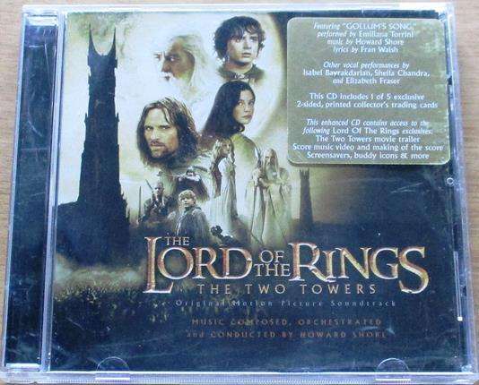 LORD OF THE RINGS The Two Towers O.S.T. CD [Vx7]
