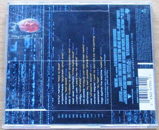 THE MATRIX O.S.T. CD [Vx7]