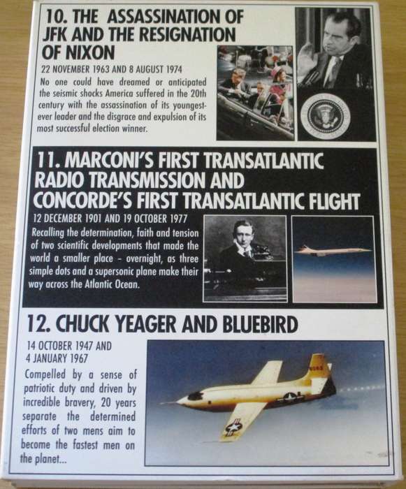 BBC DAYS THAT SHOOK THE WORLD Pilot and Series 1 5xDVD BOX SET [Box Set Shelf]