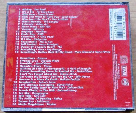 THE BEST EIGHTIES ALBUM IN THE WORLD Volume 1 CD [Vx7]
