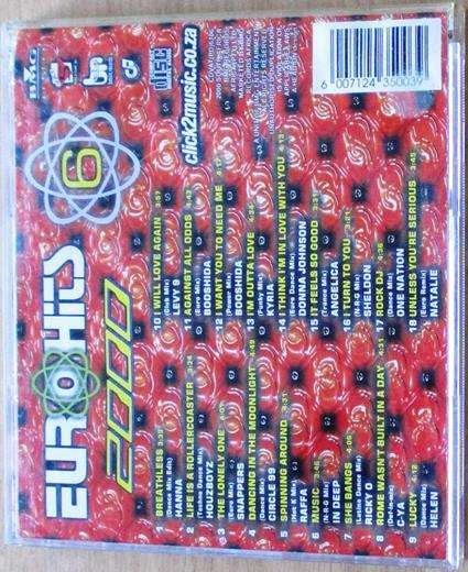 EUROHITS 2000 6 CD [Vx7]