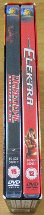 ELEKTRA + DAREDEVIL Director's Cut 2xDVD [Box Set Shelf]