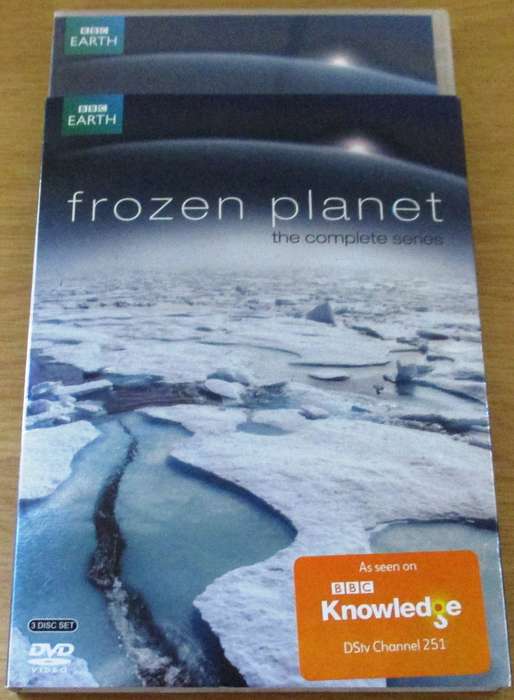 FROZEN PLANET the Complete Series 3xDVD [Box Set Shelf]