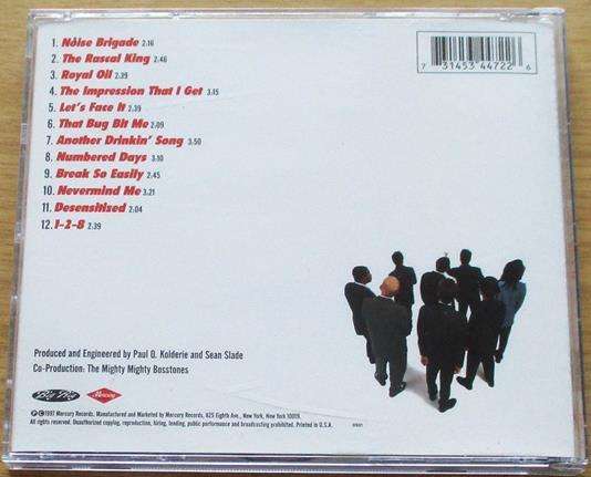 THE MIGHTY MIGHTY BOSSTONES Let's Face It CD [Gx34]