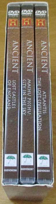 History Channel presents LOST CIVILISATIONS 3xDVD [Box Set Shelf]