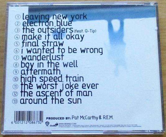 R.E.M. Around the Sun CD [Gx34]