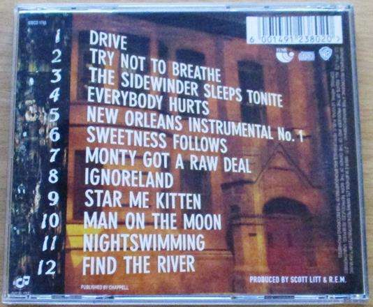 R.E.M. Automatic for the People CD [Gx34]