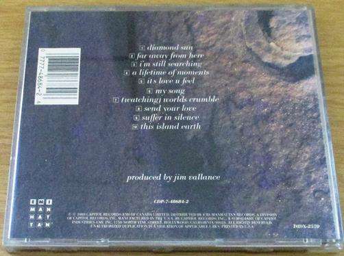 GLASS TIGER Diamond Sun CD