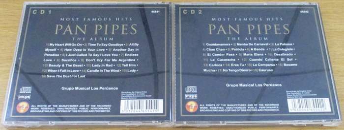 PAN PIPES Most Famous Hits The Album 2xCD [classical box 4]