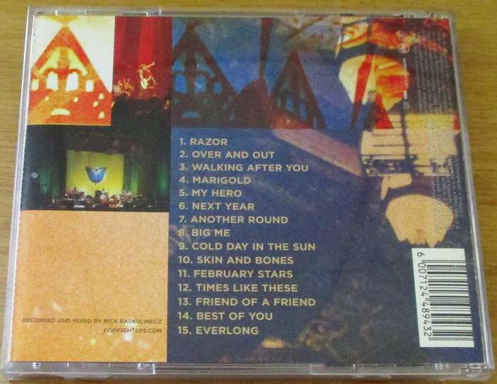 FOO FIGHTERS Skin and Bones CD