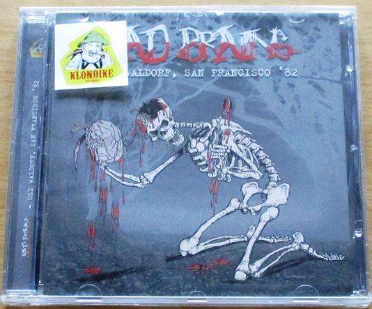 BAD BRAINS Old Waldorf, San Francisco '82 CD