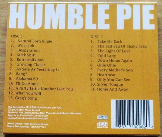 HUMBLE PIE Home and Away 2xCD