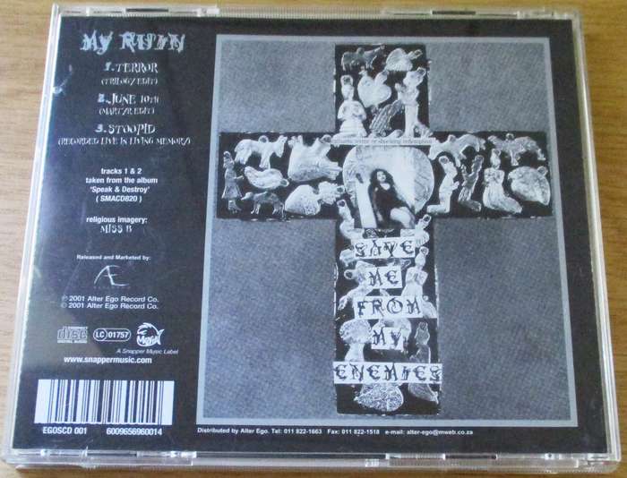 MY RUIN Terror CD
