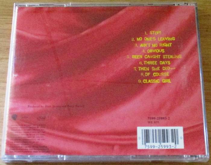JANE'S ADDICTION Ritual De La Habitual CD