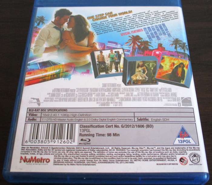STEP UP 4 Revolution 3D BLU RAY + BLU RAY 3D  [BLU RAY SHELF]