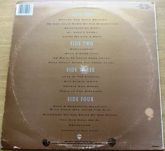 PAUL SIMON Negotiations and Love Songs 1971-1986 2xLP VINYL RECORD
