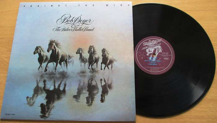 BOB SEGER & THE SILVER BULLET BAND Against the Wind LP VINYL RECORD