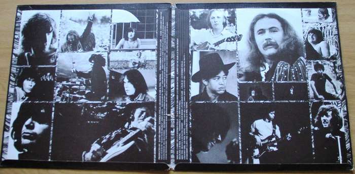 CROSBY STILLS NASH & YOUNG Deja Vu LP VINYL RECORD