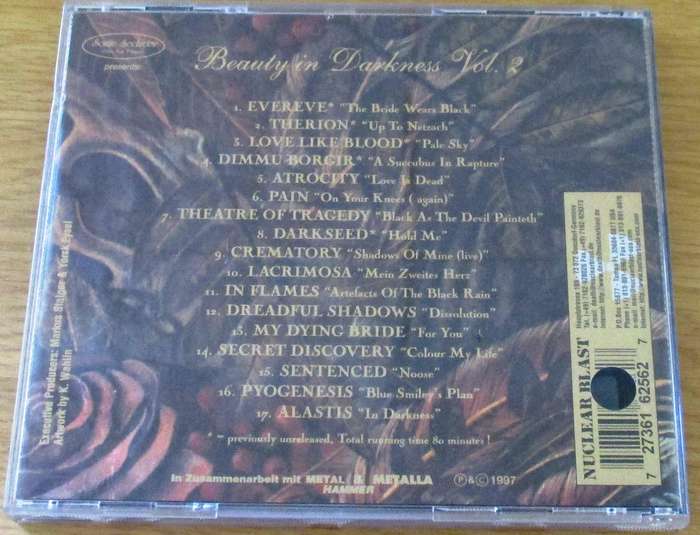BEAUTY IN DARKNESS Metal Compilation [msr]