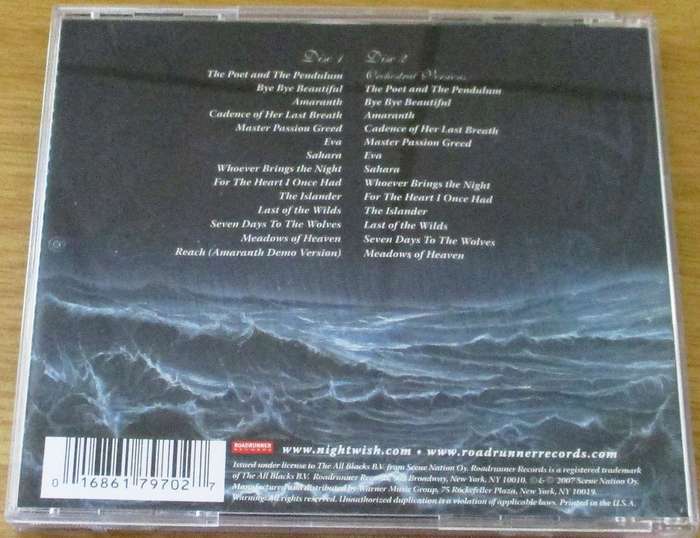 NIGHTWISH Dark Passion Play Collector's Edition 2xCD [Zx3]