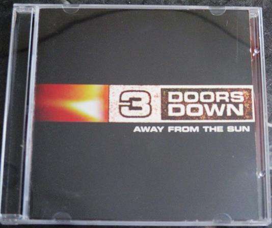 3 DOORS DOWN Away from the Sun CD [Shelf G x 3]