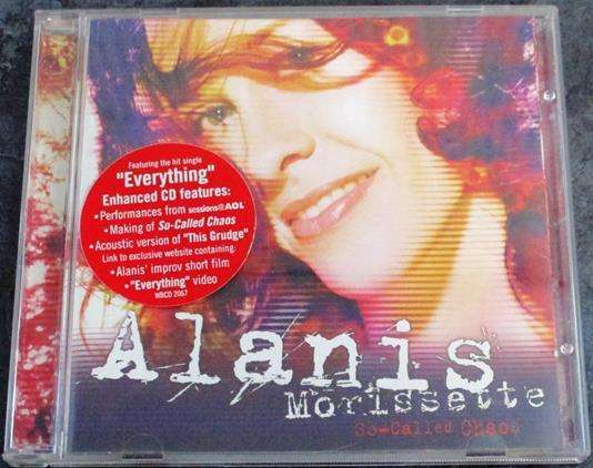 ALANIS MORRISSETTE So Called Chaos CD [Shelf G x 2]