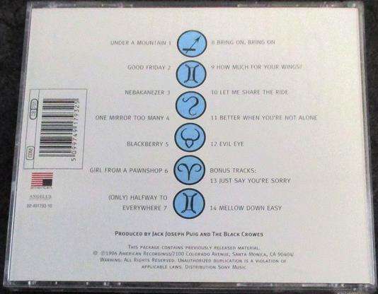 THE BLACK CROWES Three Snakes and One Charm CD [Shelf G x 5]