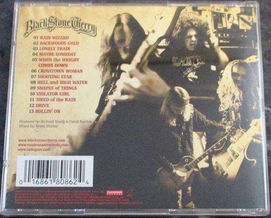 BLACK STONE CHERRY Black Stone Cherry CD [Shelf G x 7]