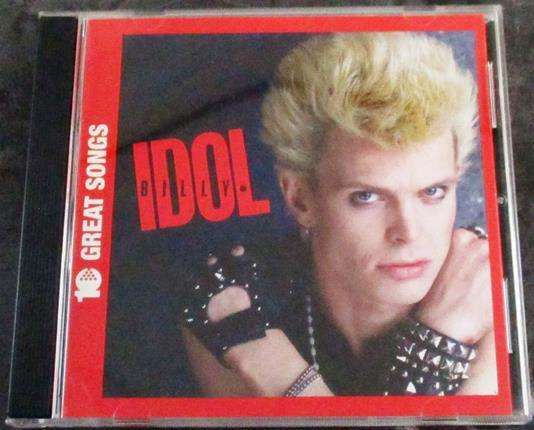 BILLY IDOL 10 Great Songs CD [Shelf G x 8]