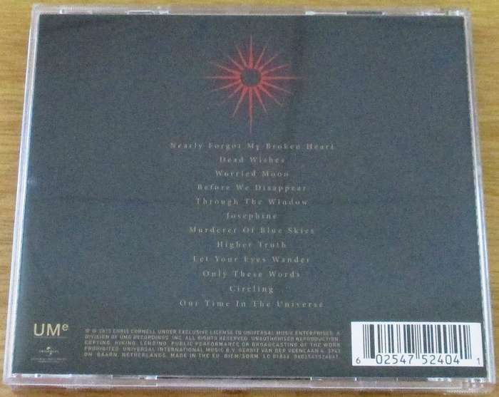 CHRIS CORNELL Higher Truth CD [Shelf V x 2]