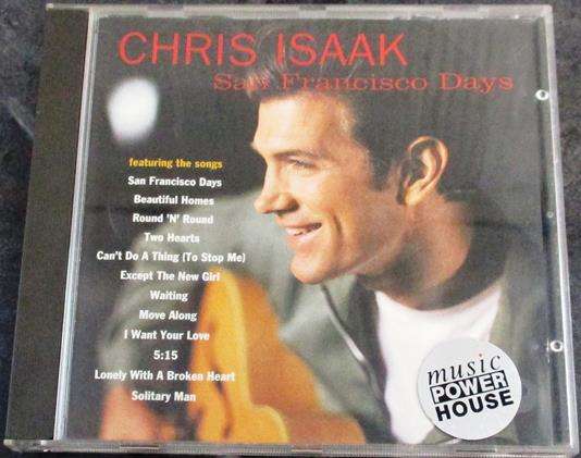 CHRIS ISAAK San Francisco Days CD [Shelf G x 9]