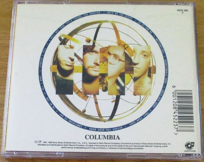 TOAD THE WET SPROCKET Fear CD (Vx5]