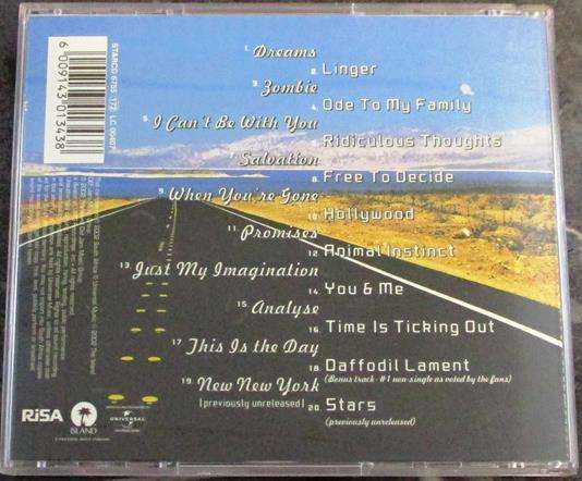 THE CRANBERRIES Stars The Best of 1992-2002  CD [Shelf G x 9]