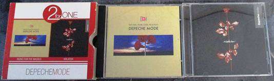 DEPECHE MODE Music for the Masses + Violator 2xCD BOX SET  [Shelf G x 11]